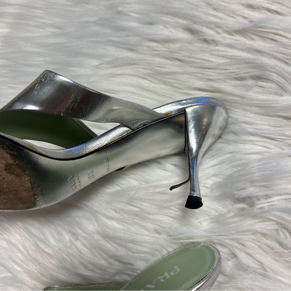 PRADA metallic heels - Picture 5 of 10